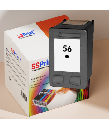 Cartouche Compatible HP 56 / C6656AE Noir