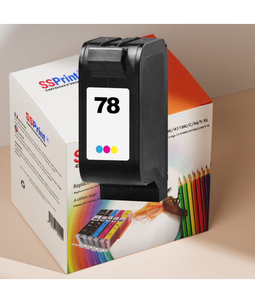 Cartouche Compatible HP 78 / C6578AE Noir
