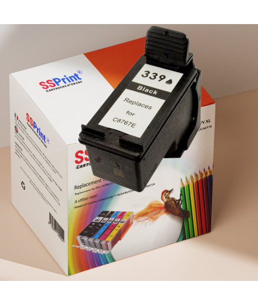 Cartouche Compatible HP 130 HP 339 C8767EE Magenta