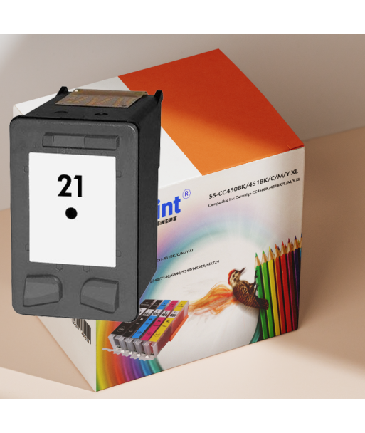 Cartouche Compatible HP 21 C9351EE Noir