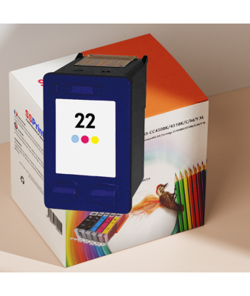 Cartouche Compatible HP 22 C9352EE Couleur