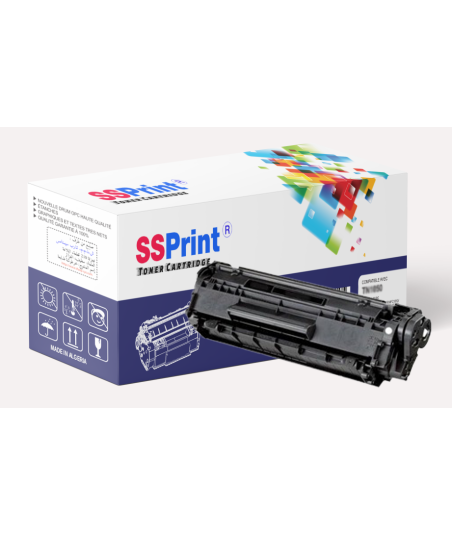 Cartouche Compatible HP Q2612A Canon FX10 Noir