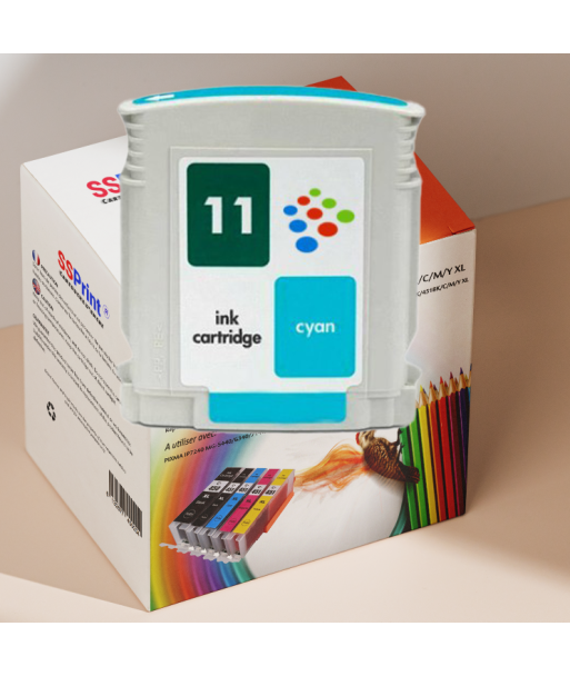 Cartouche Compatible HP 11 C4836A Noir