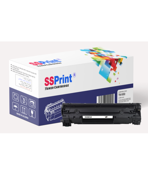 Pack de 4 Toners Compatibles HP CB435A / CB436A / CE285A / CE278A / Canon 712 / 725 / 728 BK/C/M/Y